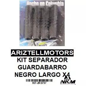KIT SEPARADOR GUARDABARRO NEGROLA