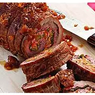 COSTELA DESOSSADA E RECHEADA ASSADA