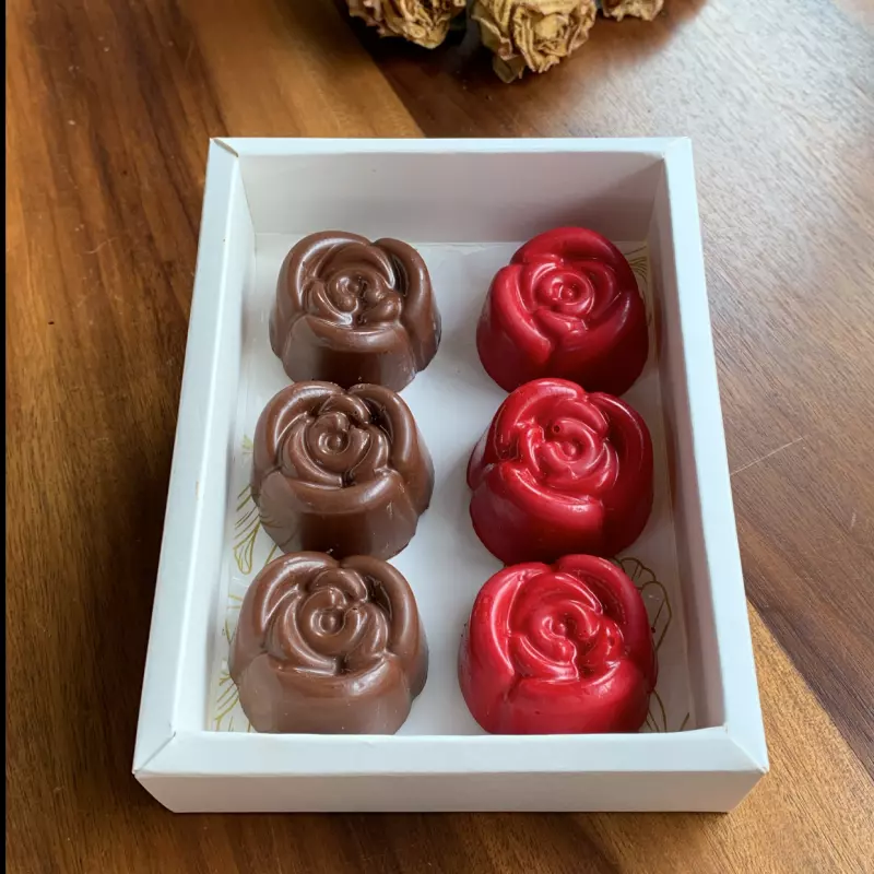 Caixa de Bombons de Rosas