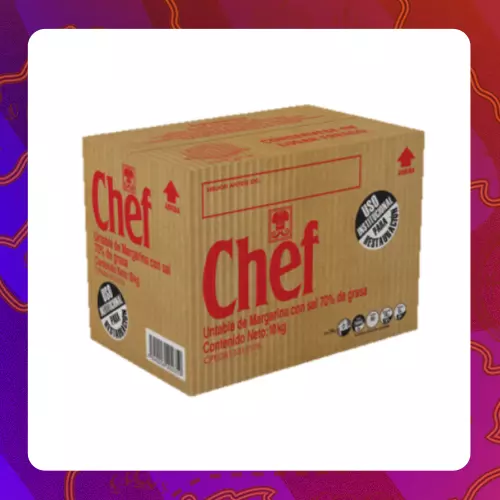 Unidad Chef Margarina C/Sal 5kg