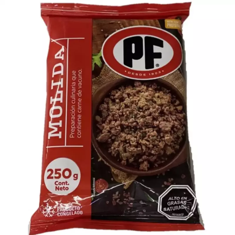 Carne molida PF 250Grs