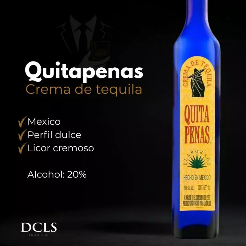 Quitapenas Crema de Tequila