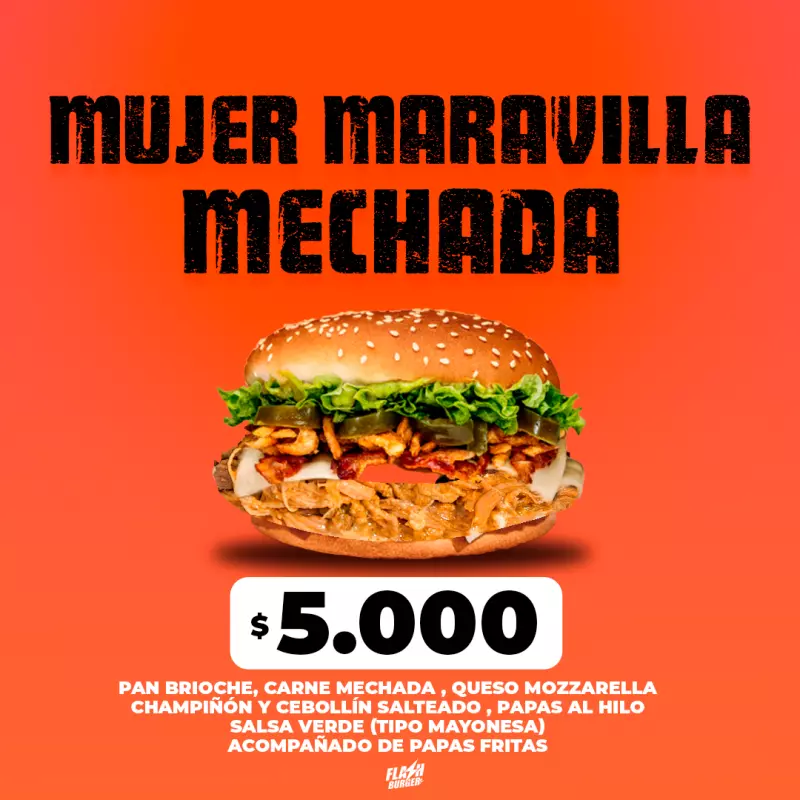 PROMO MUJER MARAVILLA (MECHADA)