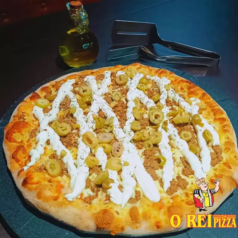 Pizza Atum Cream Cheese