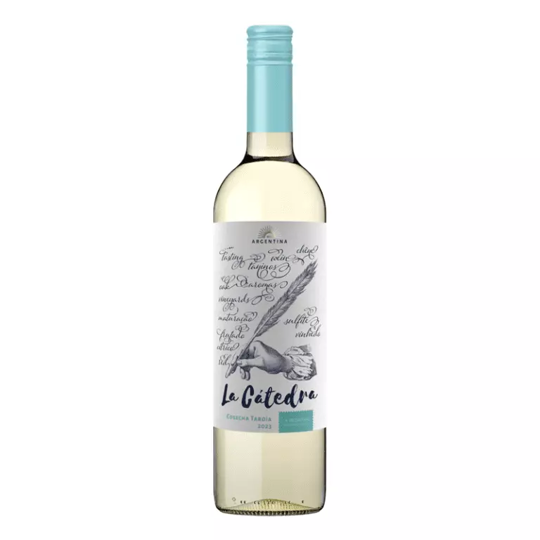 Cátedra Cosecha Tardía Blanco 750ml