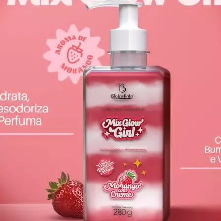 MIX GLOW GIRL MORANGO 280g
