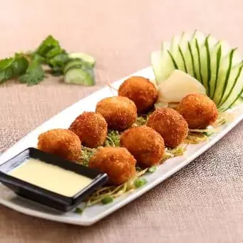 Bolinho de salmão empanado Premium