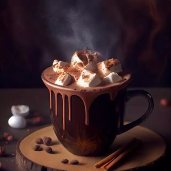 Chocolate con bombones