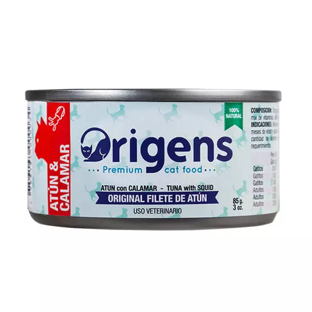 ORIGENS Filete de Atún y Calamar