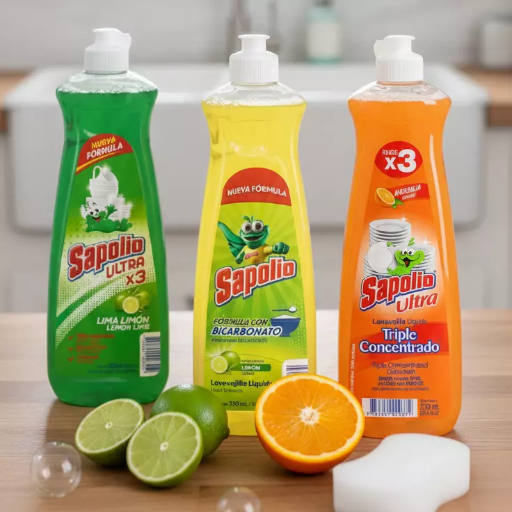 LAVAVAJILLAS LIQUIDO SAPOLIO