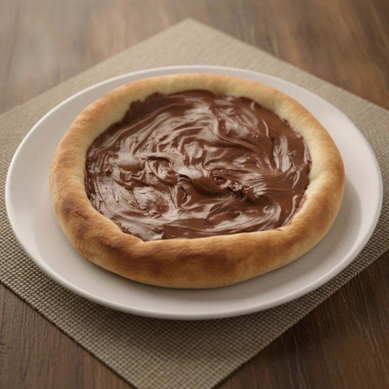 Esfiha de chocolate ao leite