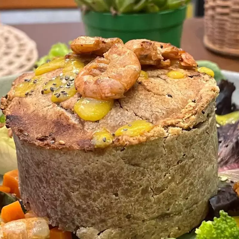 Torta de Camarão