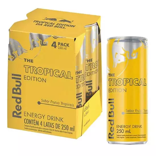 Red Bull Tropical Lata 250ml C/4