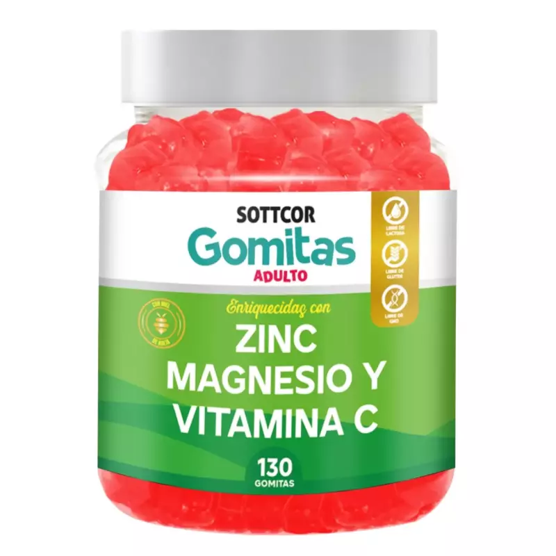 Zinc Para Adultos Gomitas