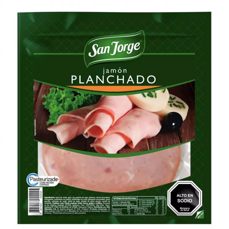 Jamón planchado San Jorge