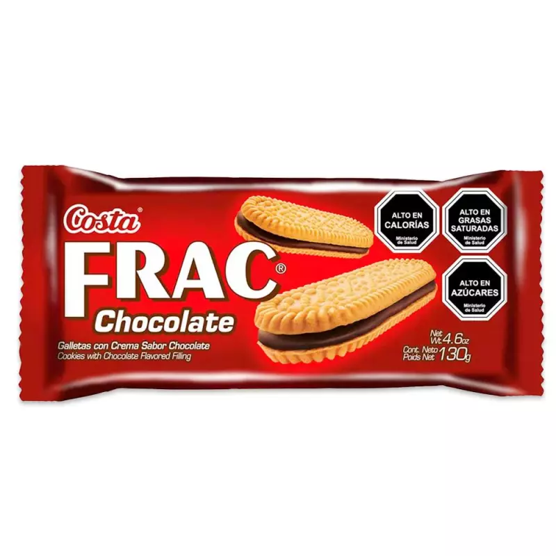 Galleta Frac Chocolate Costa 130 grs