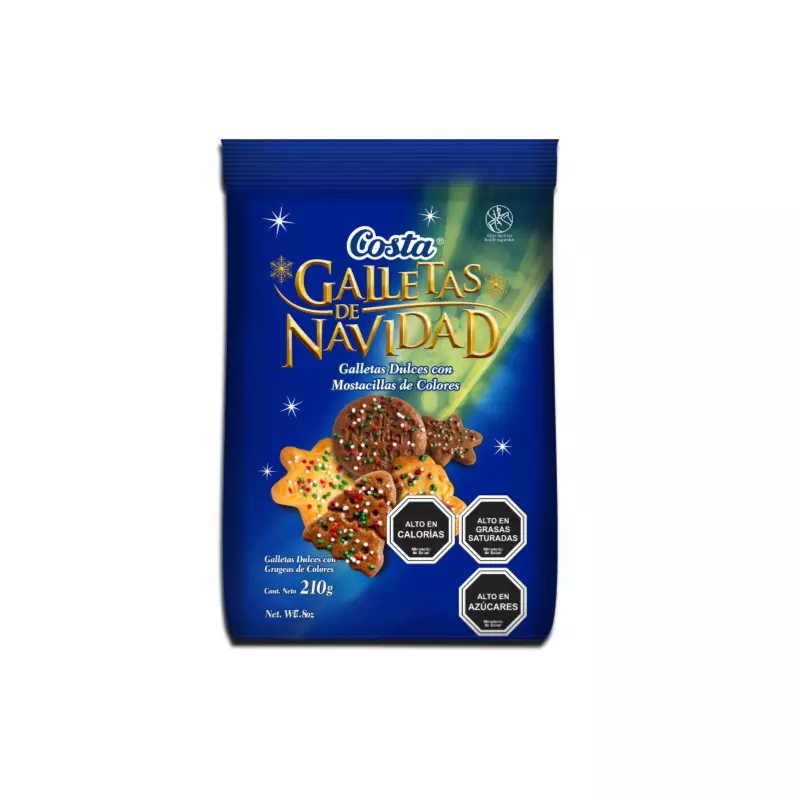 Galleta de Navidad Costa 180 Grs