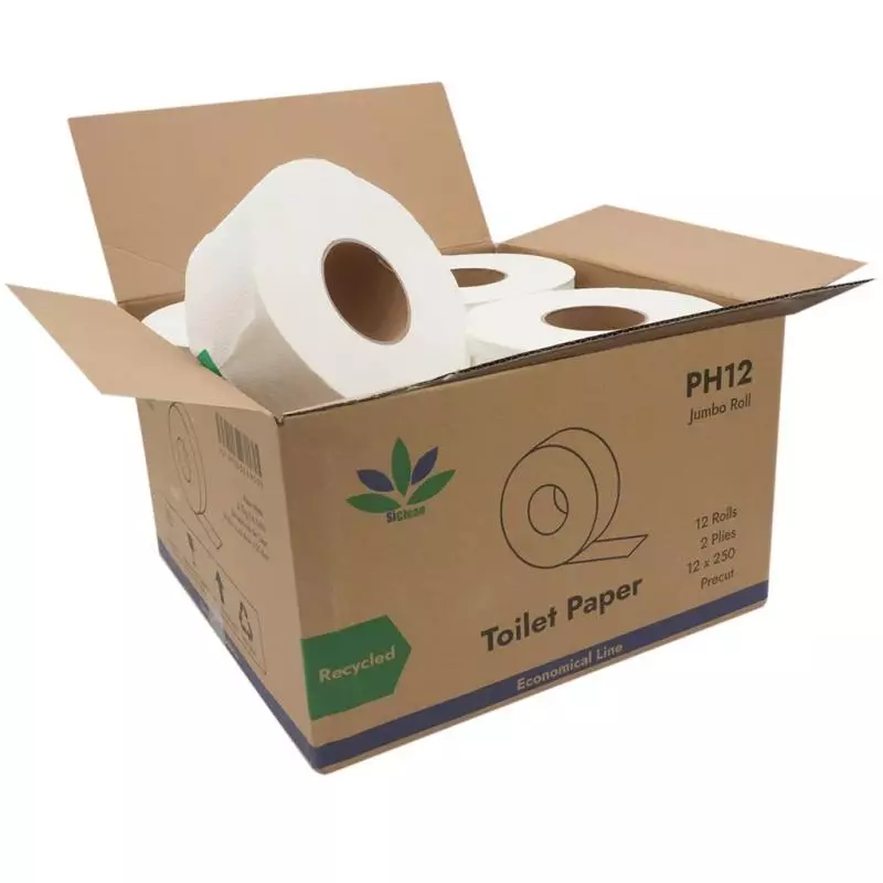 Papel Higiénico Jumbo 12 Rollos x250