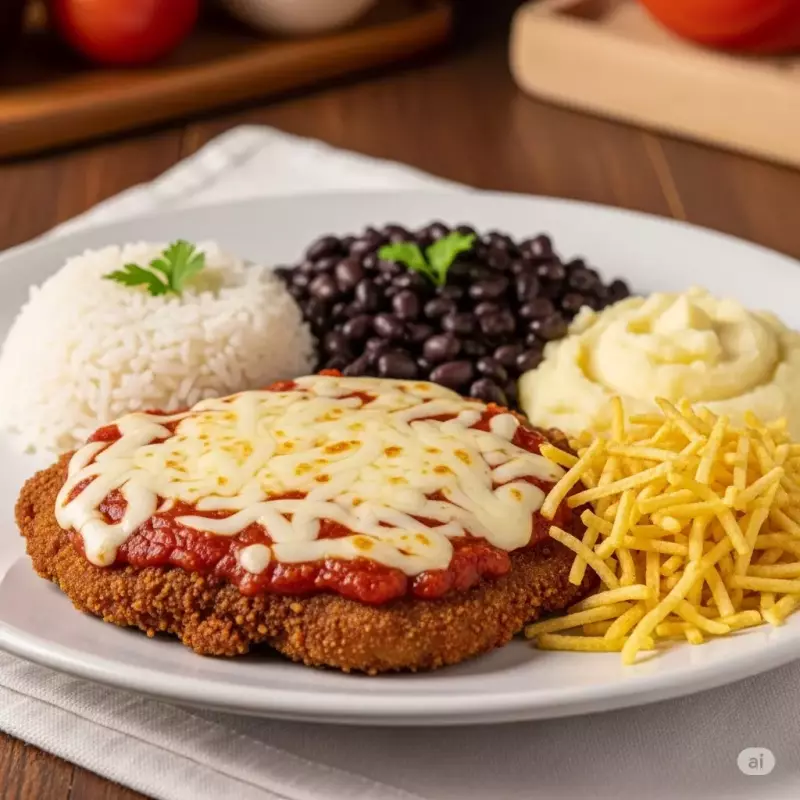 Bife à Parmegiana