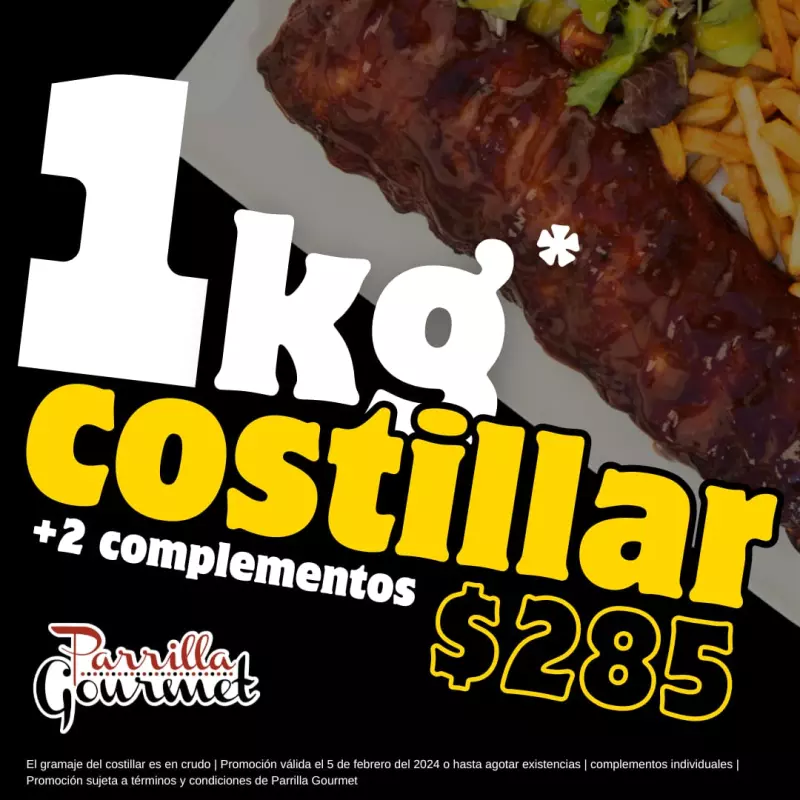 1 kilo de Costillar