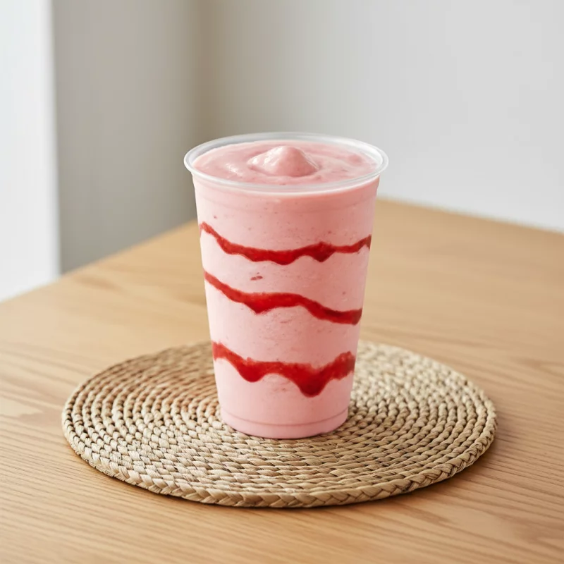 Milkshake de morango