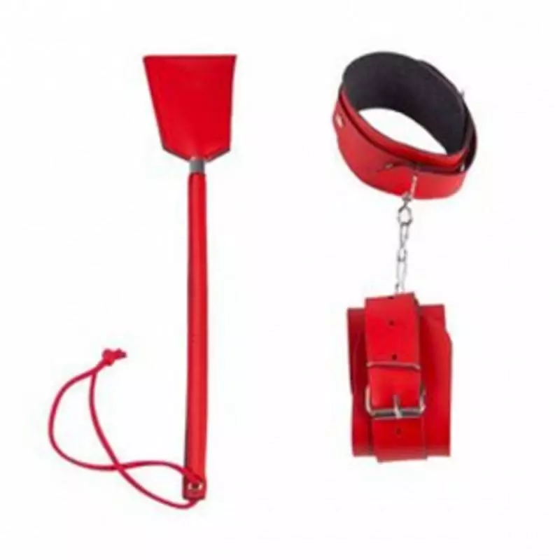 KIT SENSUAL VERMELHO - BRASIL FETICHE