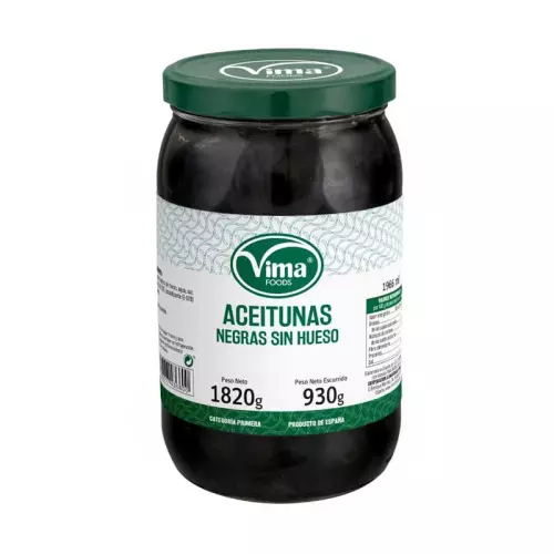 Aceituna negra sin hueso