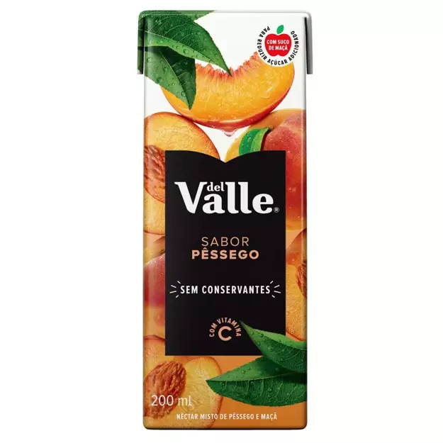 SUCO PÊSSEGO DEL VALLE 200 ML