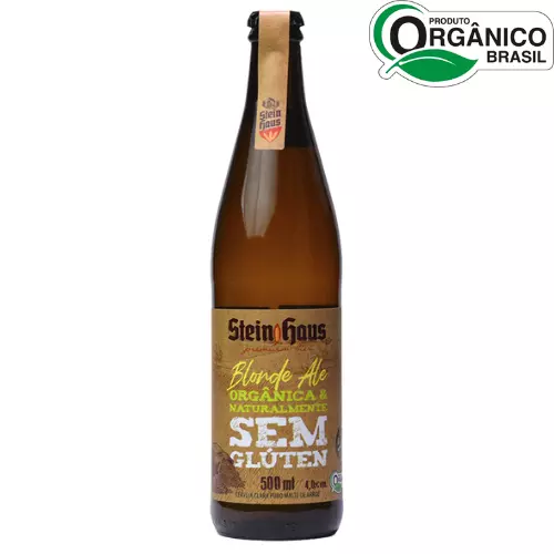 Cerveja Orgânica Sem glúten 500ml