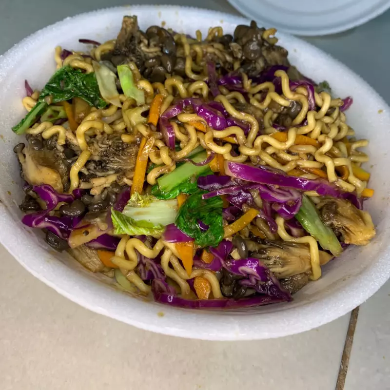 Yakisoba de shimeji