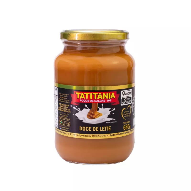 DOCE DE LEITE PURO 680G