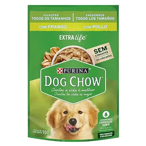 Dog Chow Frango Todos os Tam Sachê