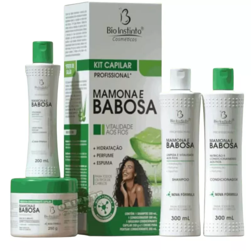 Kit mamona e Babosa Bio Instinto(copy)