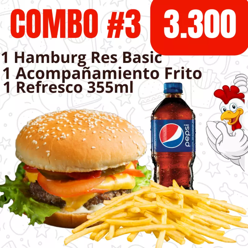 COMBO #3 Hamb Basic