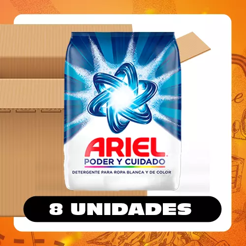 Bulto Ariel Detergente Polvo 2kg