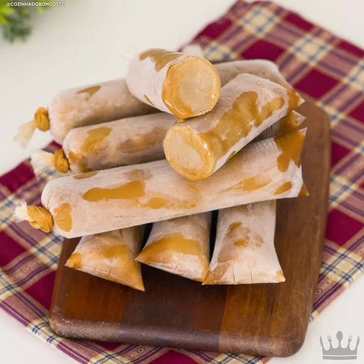 Geladinho Doce de Leite c/ Coco
