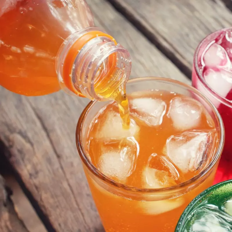 Refrigerantes em garrafa