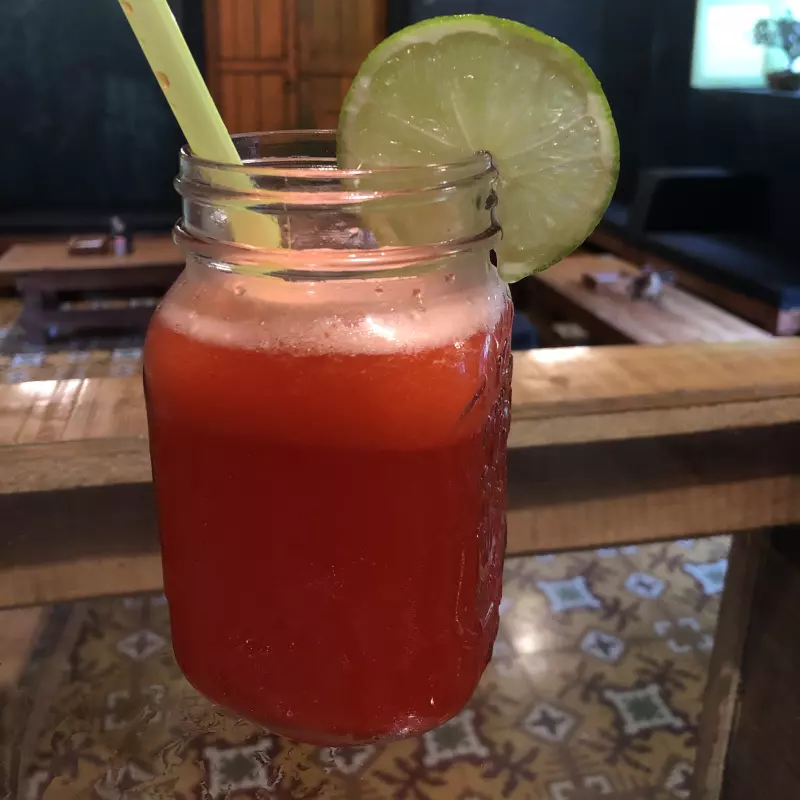 Limonada de cereza
