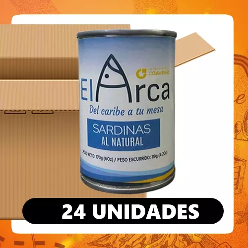 Bulto Arca Sardina Natural 170g