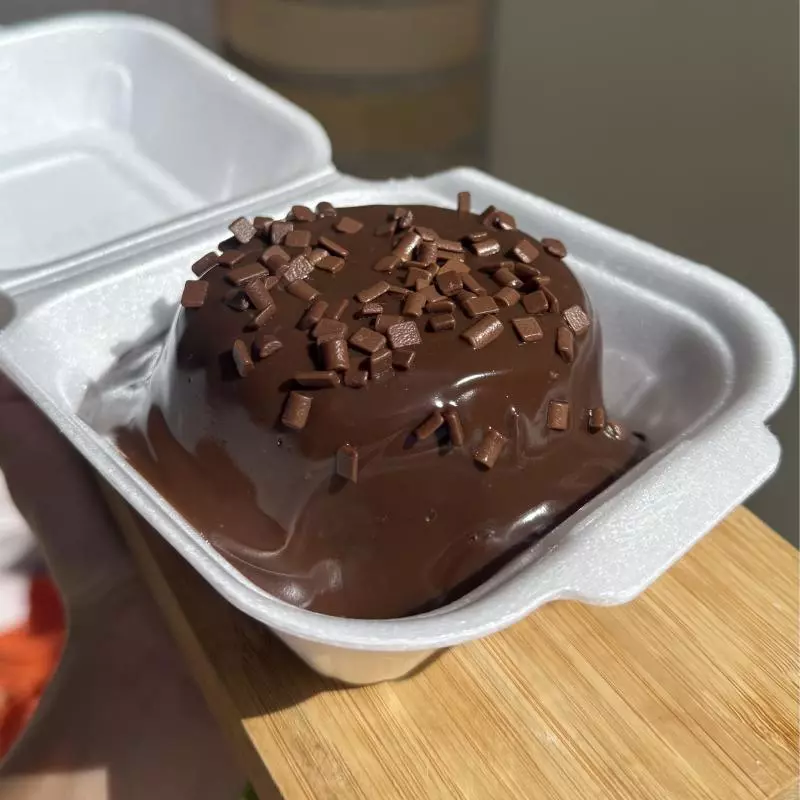 MINI VULCÃO DE CHOCOLATE