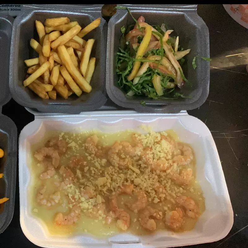 Pirão de Aipim G Completo c/ Camarão