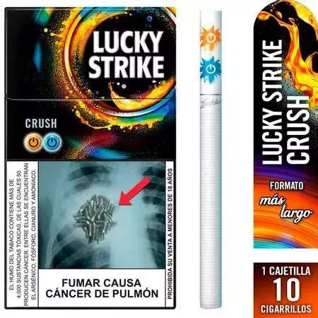LUCKY STRIKE Naranja 10UN