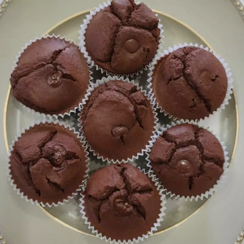 Bolinho Vegano de Cacau