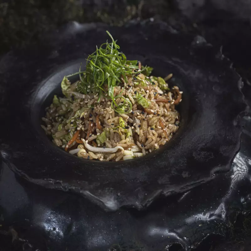 WOK DE VEGETALES Y ARROZ