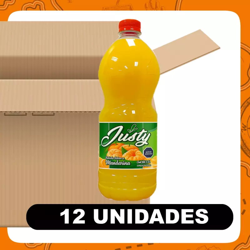 Bulto Justy Mandarina 1.5l