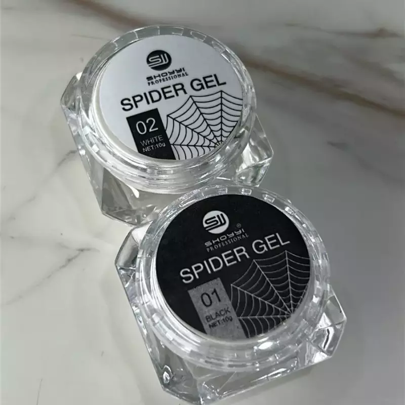 Kit C/2 Gel Teia Spider Black &White