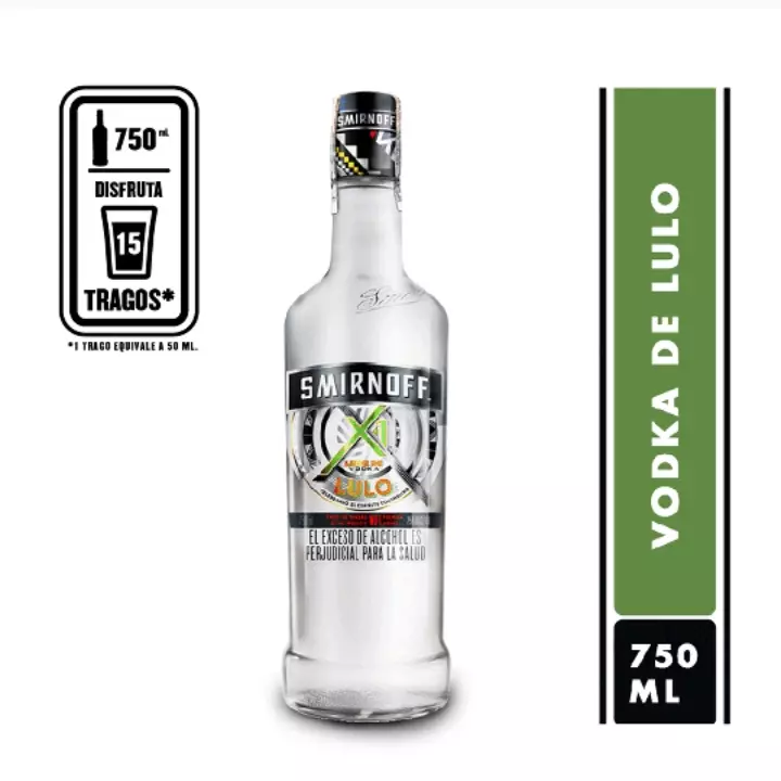 Smirnoff Lulo Botella 750ml