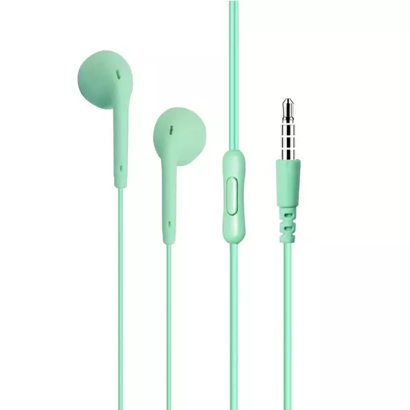 Fone de ouvido minimalista com fio