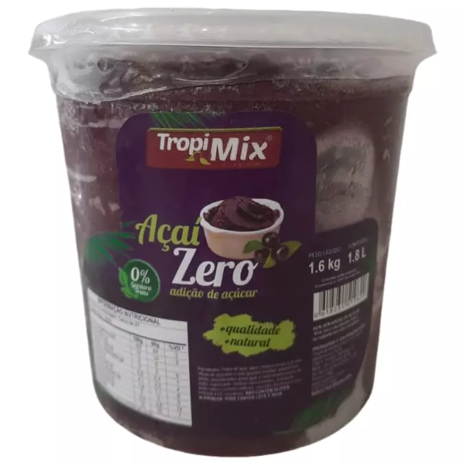 Açaí Tropi Mix Tradicional Zero 1,8L