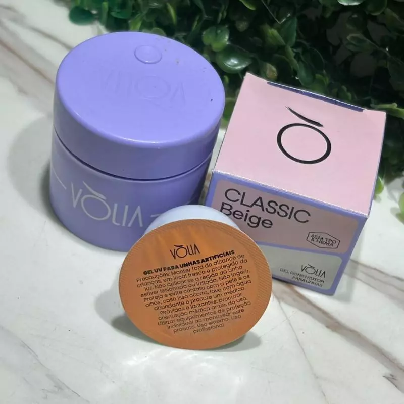 GEL Volia Capsula BEIGE + POTE ECO